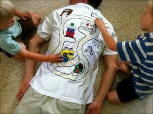 2 in 1 massage racebaan